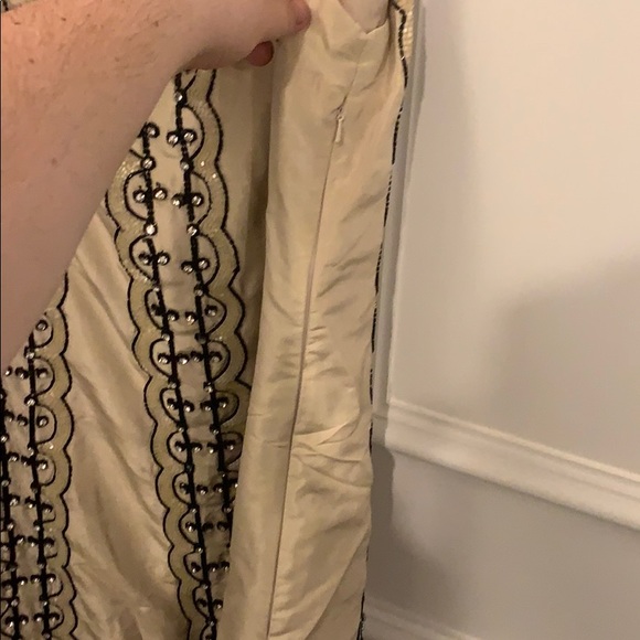 Tracy Reese Silk Beaded Sleeveless Dress Size 10 - Picture 7 of 7